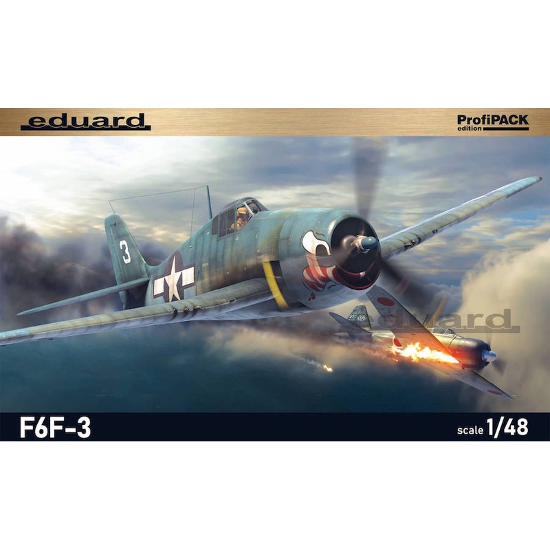 Eduard kits 8227 1:48 Grumman F6F-3  ProfiPACK edition