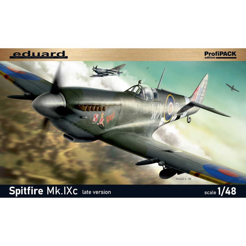 Eduard kits 8281 1:48 Supermarine Spitfire Mk.IXc late version ProfiPACK edition