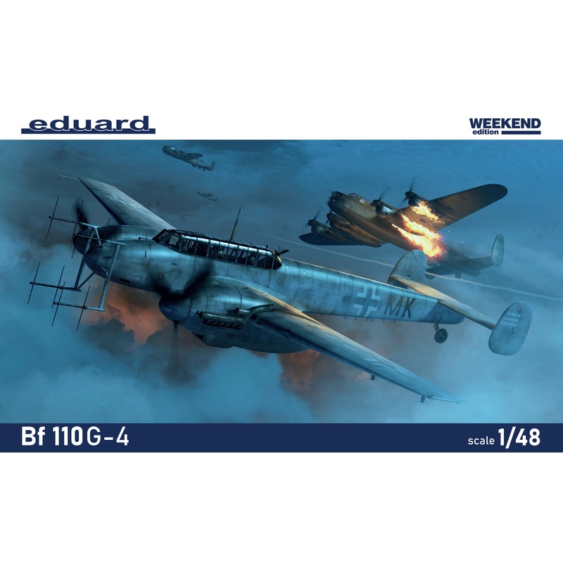 Eduard kits 8405 1:48 Messerschmitt Bf-110G-4 Weekend edition