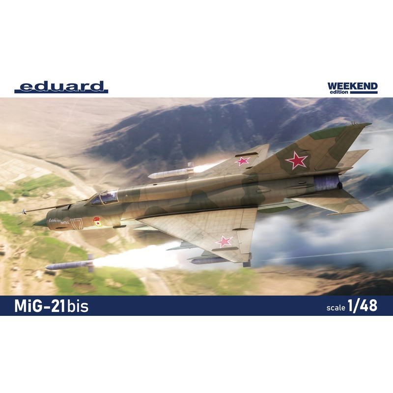 Eduard kits 84130 1:48 MiG-21bis Weekend edition