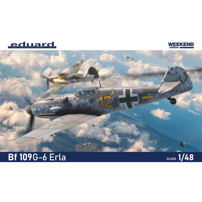 Eduard kits 84201 1:48 Messerschmitt Bf-109G Weekend edition