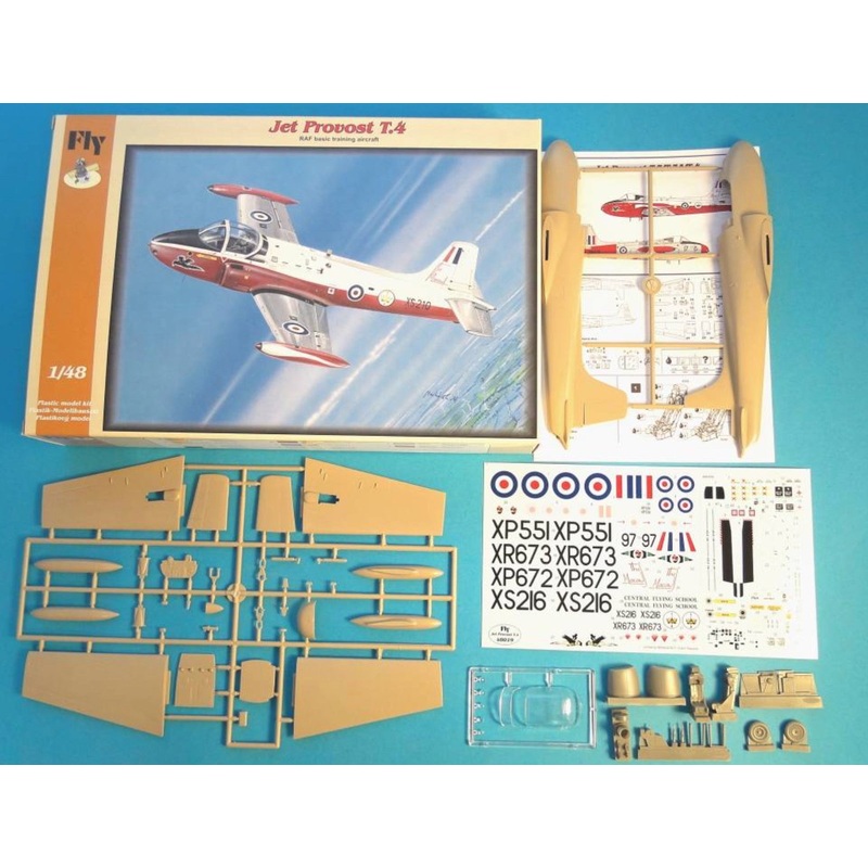 FLY 48019 1:48 BAC Jet Provost T.4 - RAF basic training aircraft