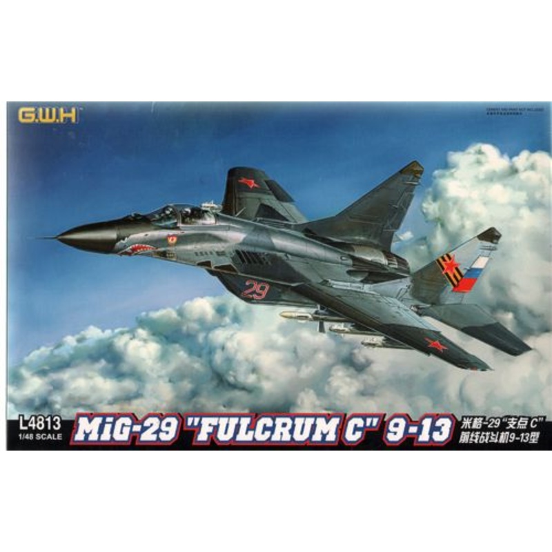 Great Wall Hobby L4813 1:48 Mikoyan MiG-29 9-13 'Fulcrum C' Late Type