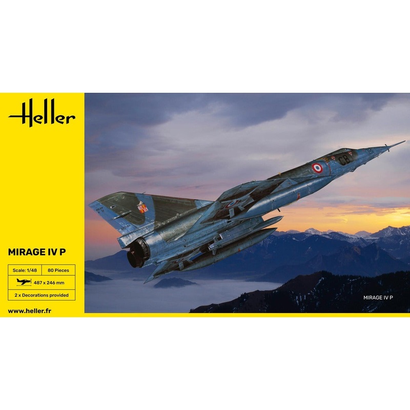Heller 80493 1:48 Dassault Mirage IV P