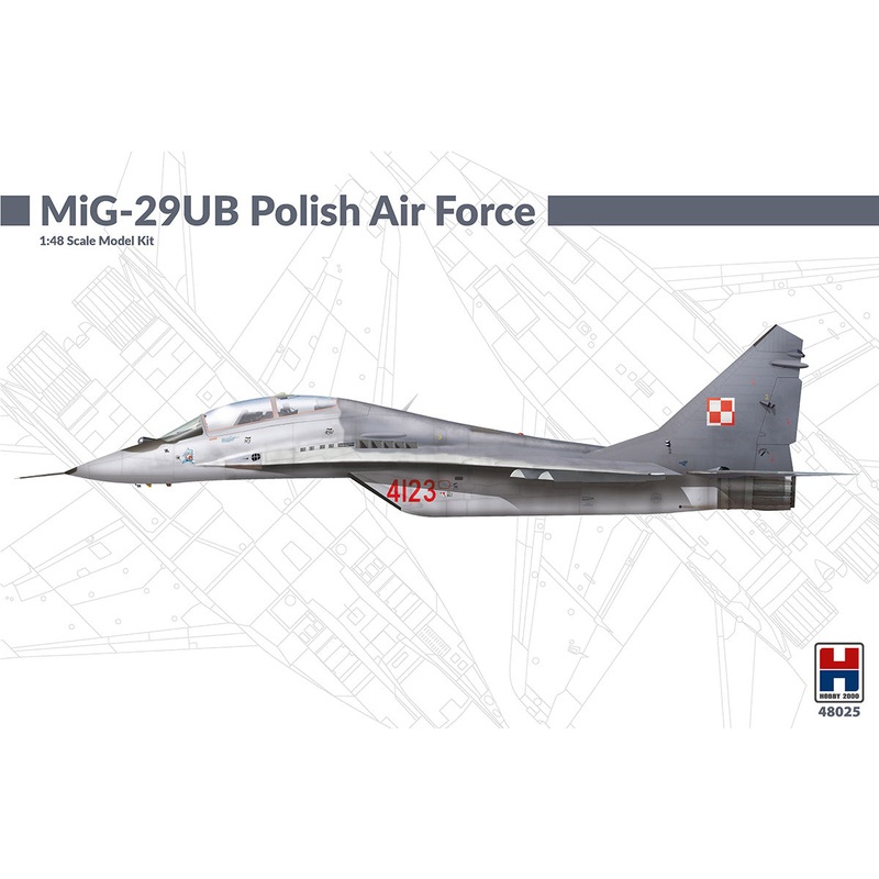 Hobby 2000 48025 1:48 Mikoyan MiG-29UB Polish Air Force