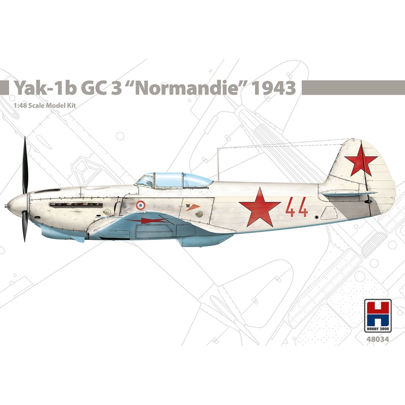 Hobby 2000 48034 1:48 Yakovlev Yak-1b GC 3 'Normandie' 1943