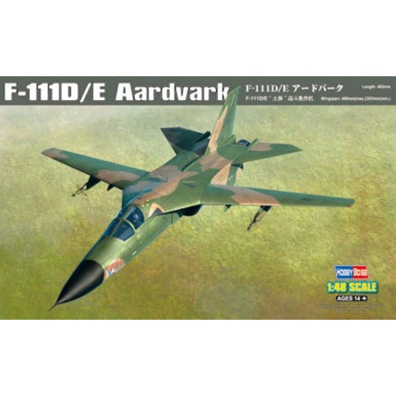 Hobby Boss 80350 1:48 F-111D / F-111E Aardvark