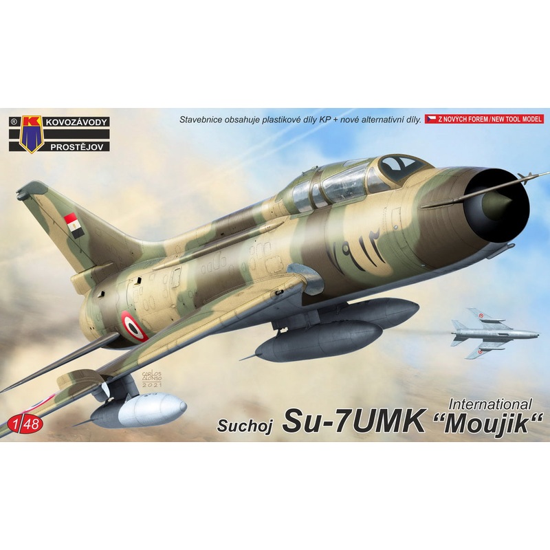 Kovozavody Prostejov 4820 1:48 Sukhoi Su-7UMK 'Moujik International' (ex-KP/OEZ)