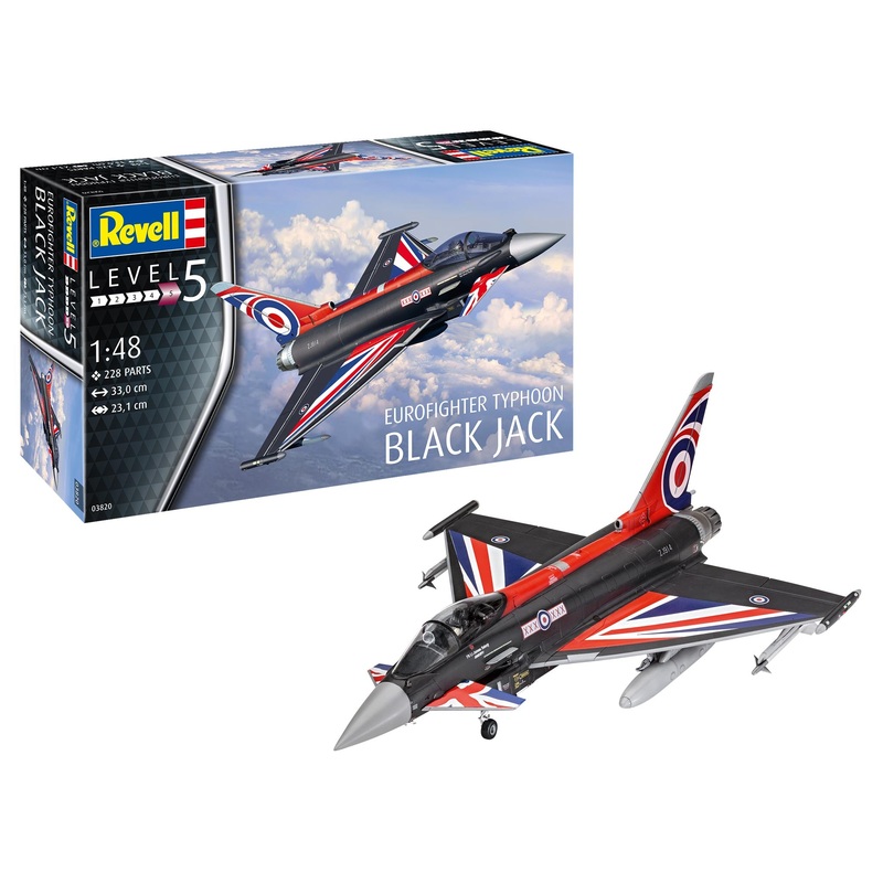 Revell 03820 1:48 Eurofighter Typhoon 'Black Jack'
