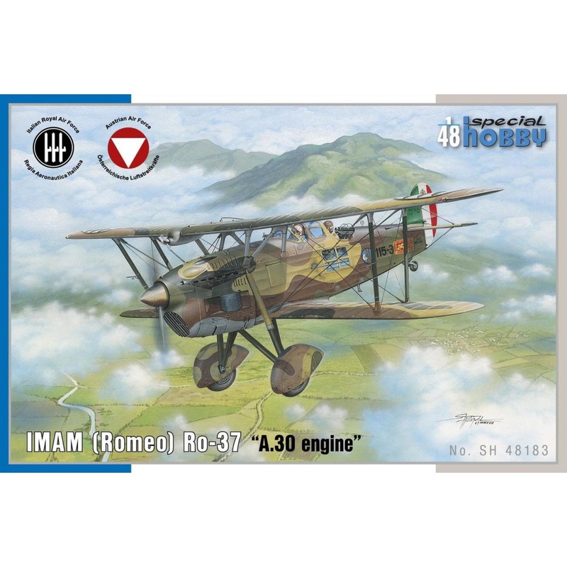 Special Hobby SH48183 1:48 IMAM (Romeo) Ro.37 A30 Engine