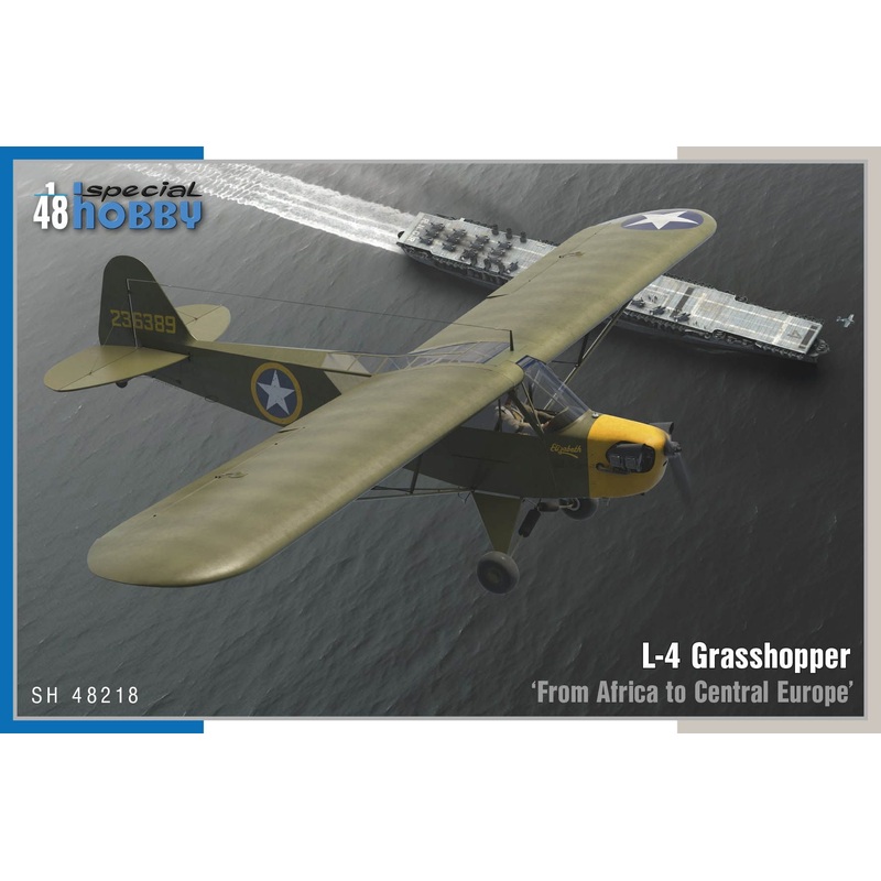 Special Hobby SH48218 1:48 Piper L-4 Grasshopper "From Africa to Central Europe"