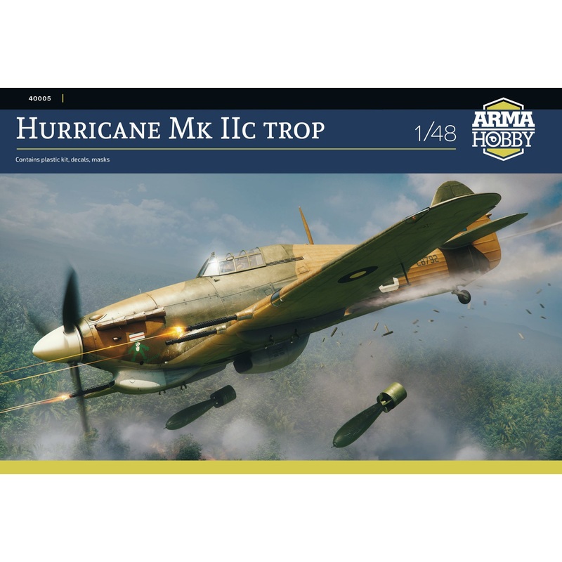 Arma Hobby 40005 1:48 Hawker Hurricane Mk.IIc trop
