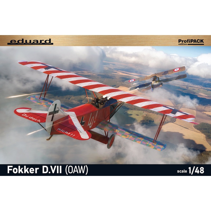 Eduard 8136 1:48 Fokker D.VII (OAW) ProfiPACK