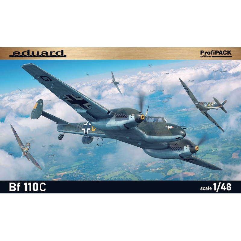 Eduard 8209 1:48 Messerschmitt Bf-110C ProfiPACK Edition