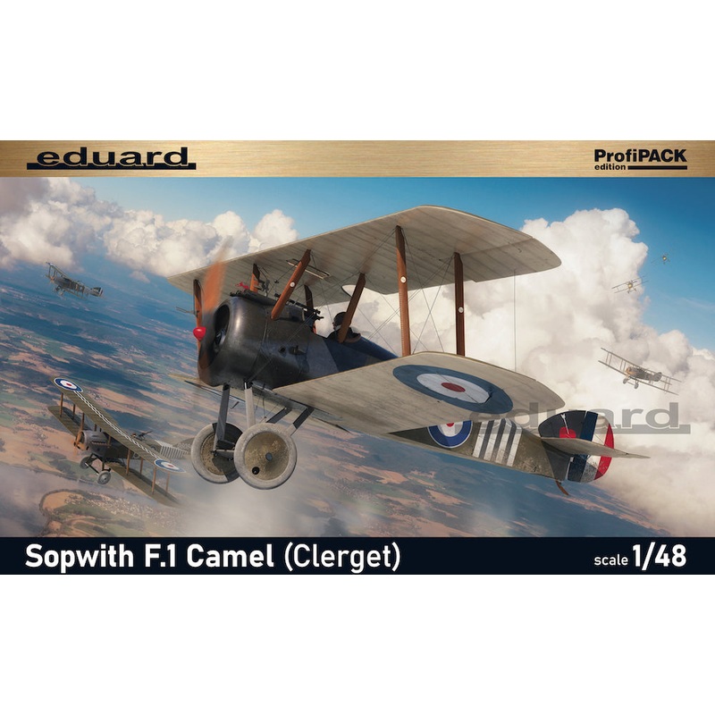 Eduard 82172 1:48 Sopwith F.1 Camel (Clerget) ProfiPACK Edition
