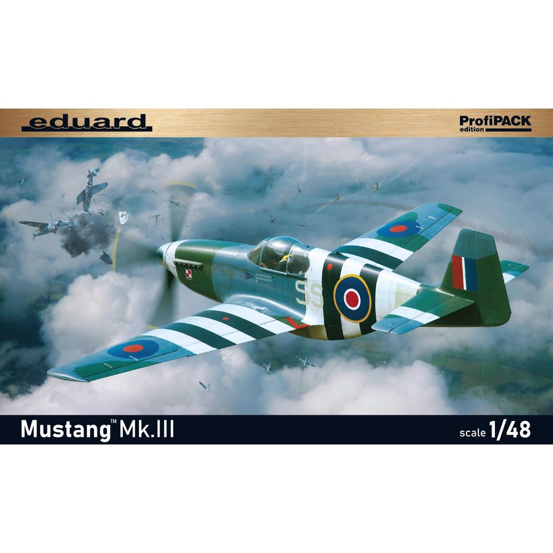 Eduard kits 82109 1:48 North-American Mustang Mk.III  ProfiPACK edition