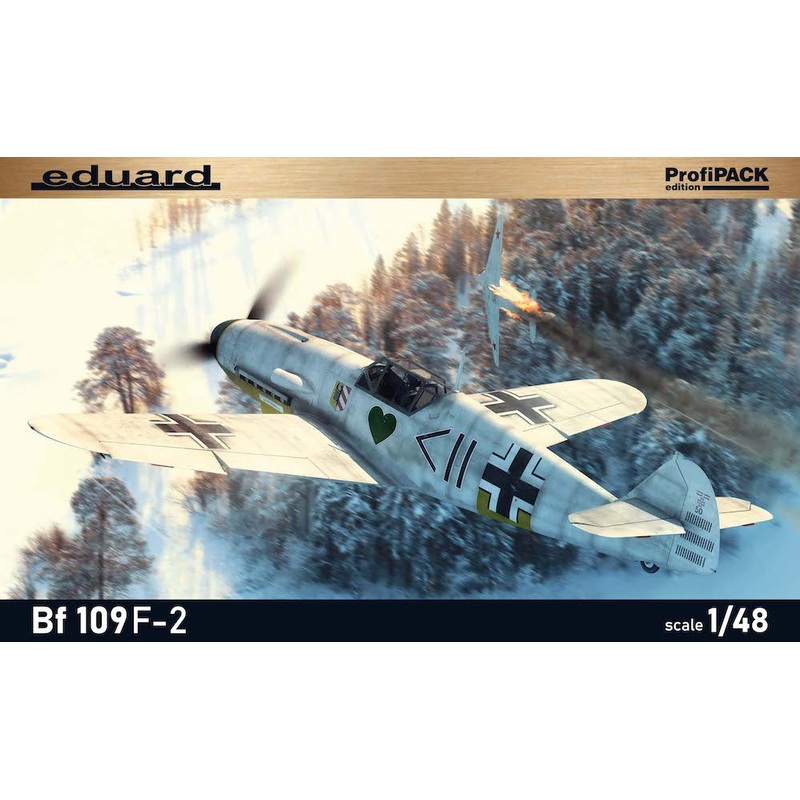 Eduard kits 82115 1:48 Messerschmitt Bf109 F-2 ProfiPack