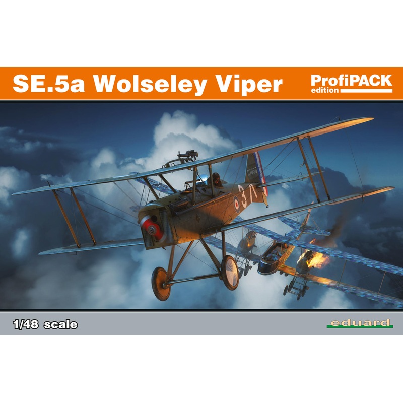 Eduard kits 82131 1:48 Royal_Aircraft_Factory S.E.5a Wolseley Viper Profipack