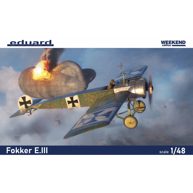 Eduard kits 8419 1:48 Fokker E.III Weekend edition
