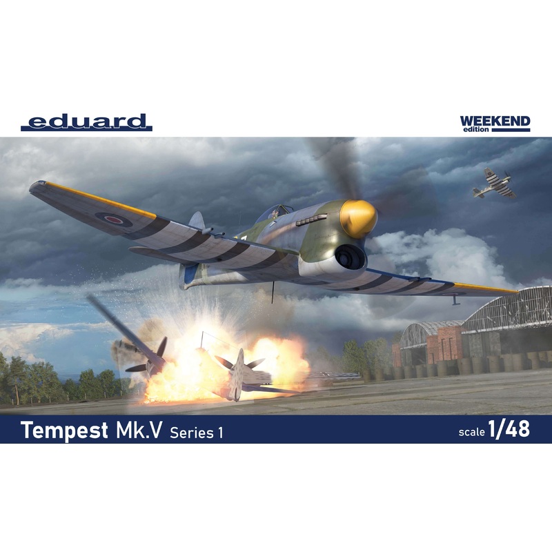 Eduard kits 84195 1:48 Hawker Tempest Mk.V Series 1 Weekend edition