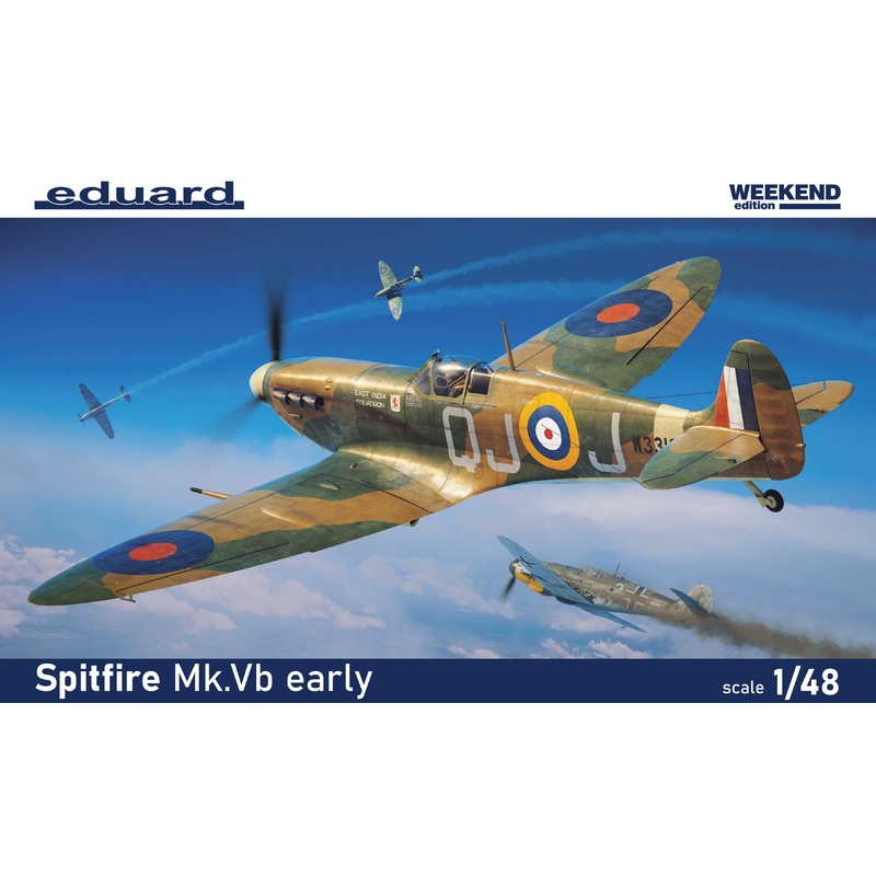 Eduard kits 84198 1:48 Supermarine Spitfire Mk.Vb early Weekend Series