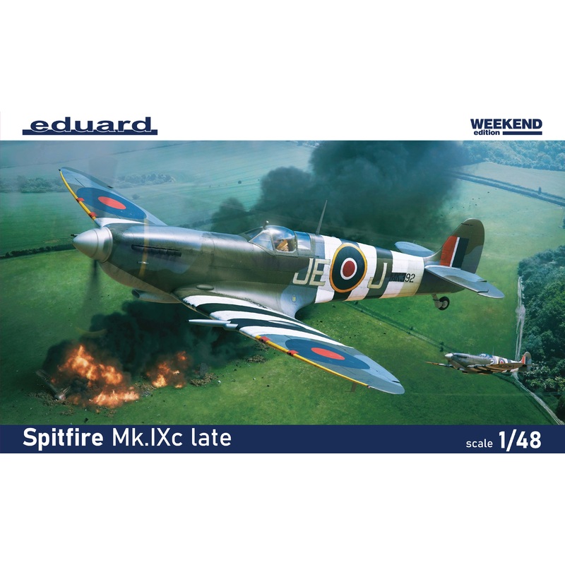 Eduard kits 84199 1:48 Supermarine Spitfire Mk.IXc late Weekend edition