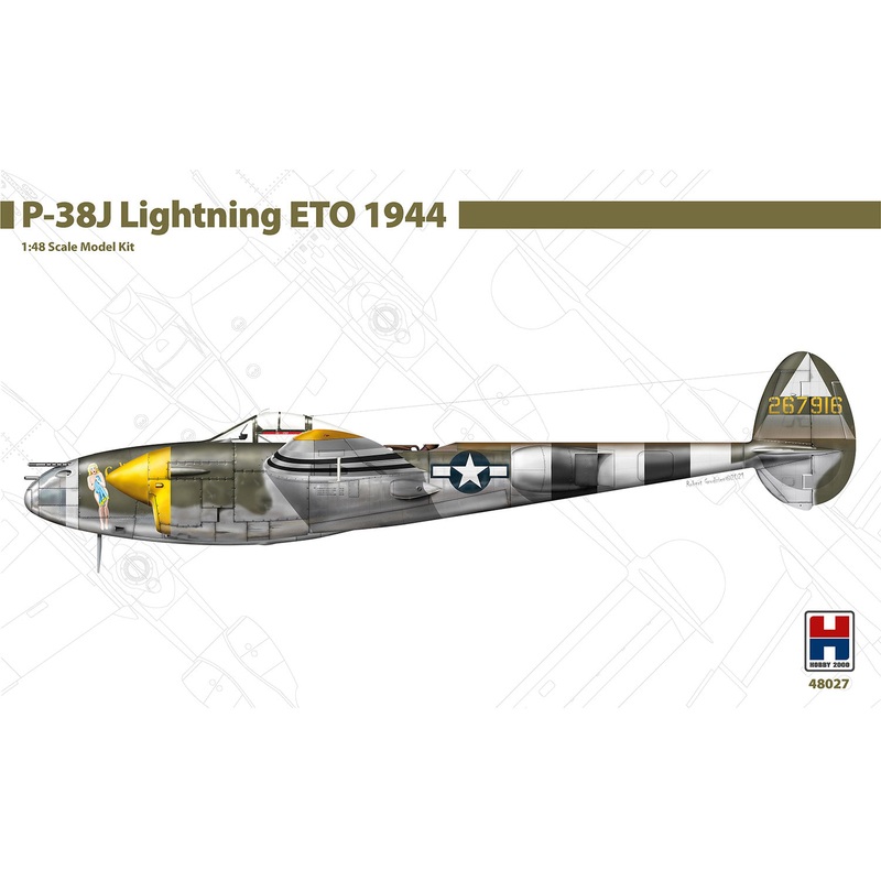 Hobby 2000 48027 1:48 Lockheed P-38J Lightning ETO 1944