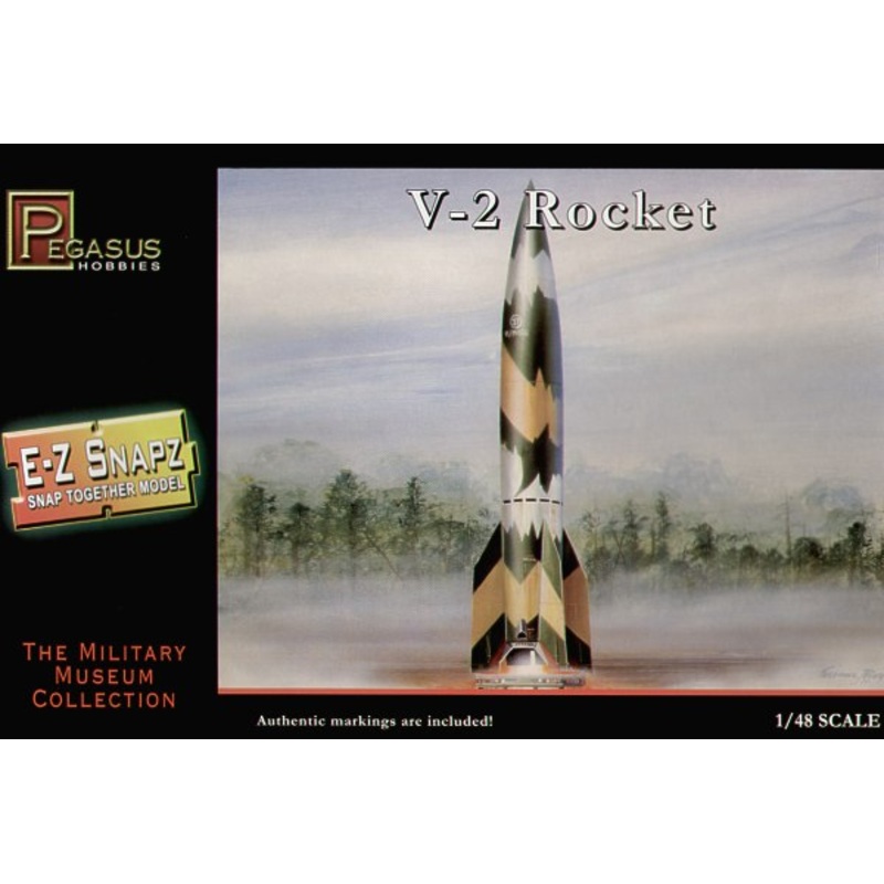 Pegasus Hobbies 8416 1:48 V-2 Rocket (Snap together)