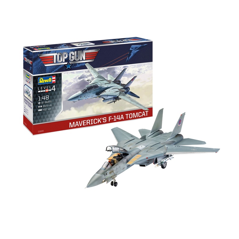 Revell 03865 1:48 Top Gun Maverick Grumman F-14A Tomcat