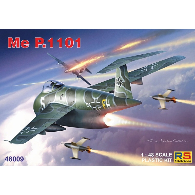 RS Models 48009 1:48 Messerschmitt P.1101