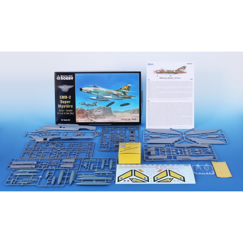 Special Hobby SH 48238 1:48 Dassault SMB-2 Super Mystere 'Sa'ar ' Israeli Storm in the Sky' Hi Tech kit