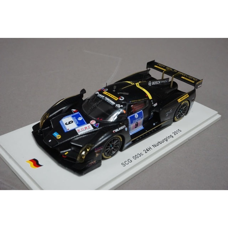 1:43 SPARK SG201 SCG 003c #9 24h Nurburgring 2015 model car