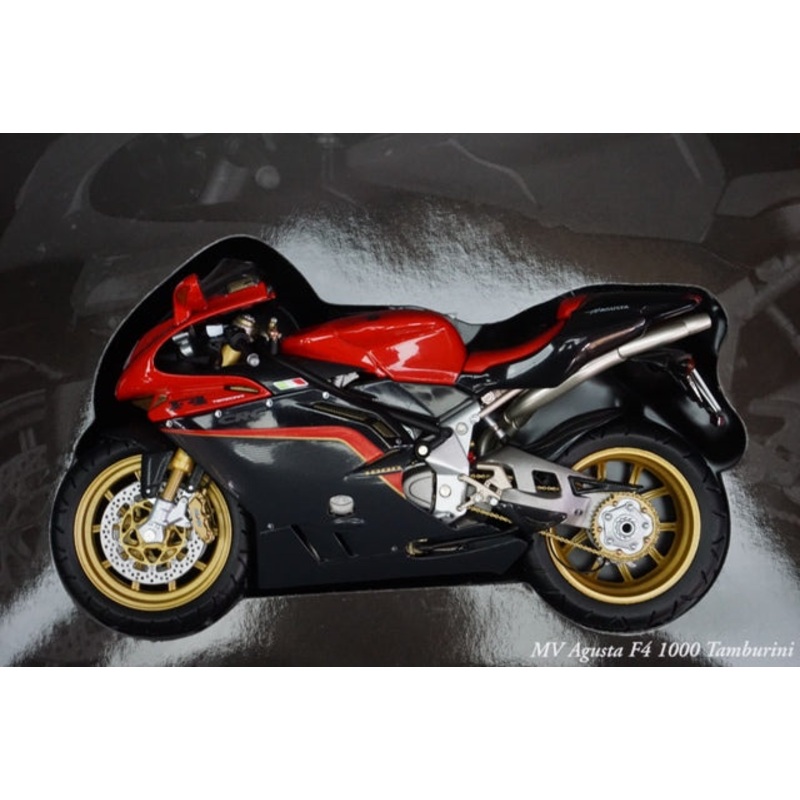 1:12 MINICHAMPS 122121700 MV Agusta F4 Tamburini 2005 Black/Rad