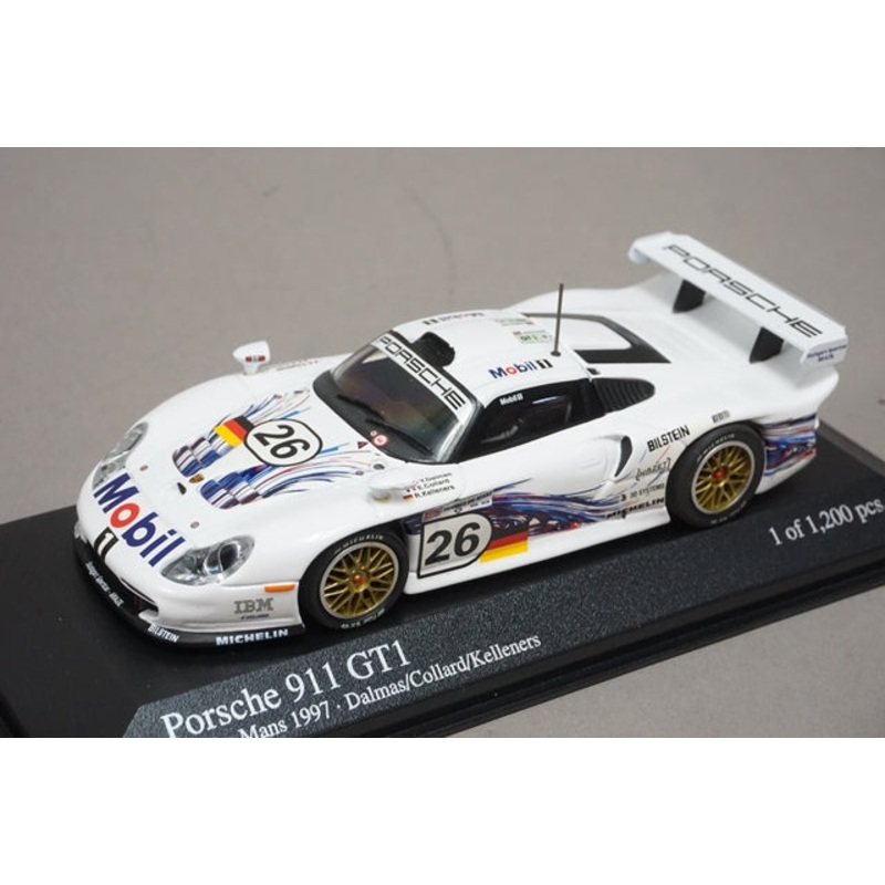 1:43 MINICHAMPS 430976826 Porsche 911 GT1 24H LM 1997 #26