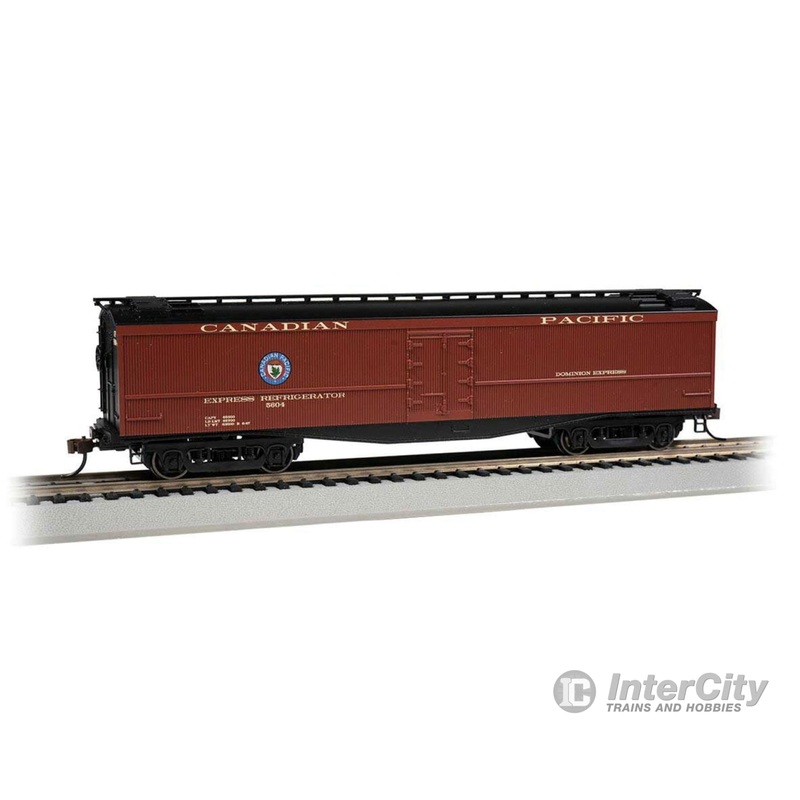 Bachmann 75701 Wood Express Reefer - Ready to Run -- Canadian Pacific #5604 (maroon, black)