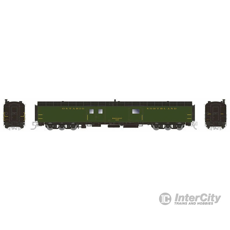 Rapido N 506518 Baggage Express Ontario Northland green
