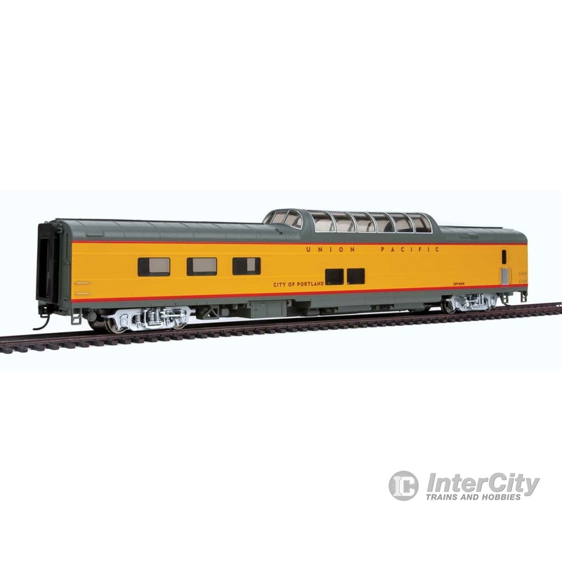 Walthers Life-Like HO 18153 85' ACF Dome Diner - Standard - Union Pacific(R) Heritage Series -- City of Portland UPP #8008; Late w/printed name & number