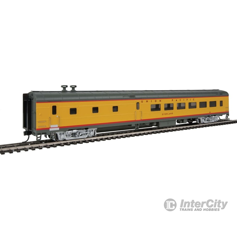 Walthers Life-Like HO 18603 85' ACF 48-Seat Diner - Lighted - Union Pacific(R) Heritage Fleet -- Overland UPP #302; Late w/printed name & number