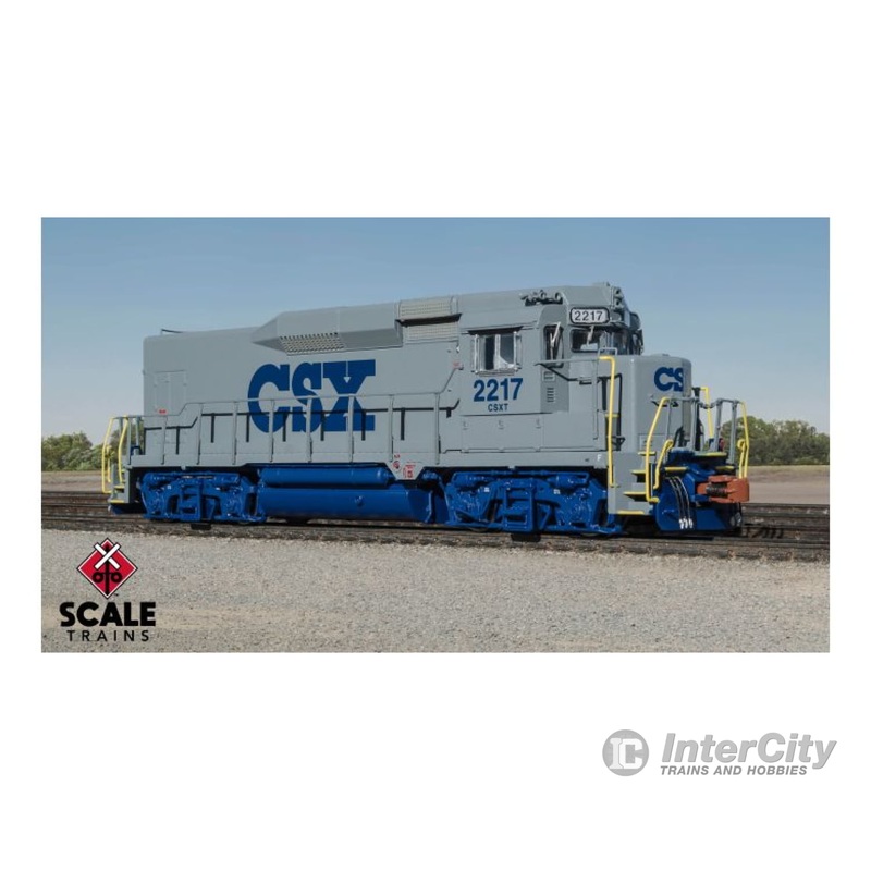 ScaleTrains SXT39951 Rivet Counter N Scale EMD GP30 RDMT Road Slug, CSX/Stealth G Scheme 2217 DCC & Sound Equipped