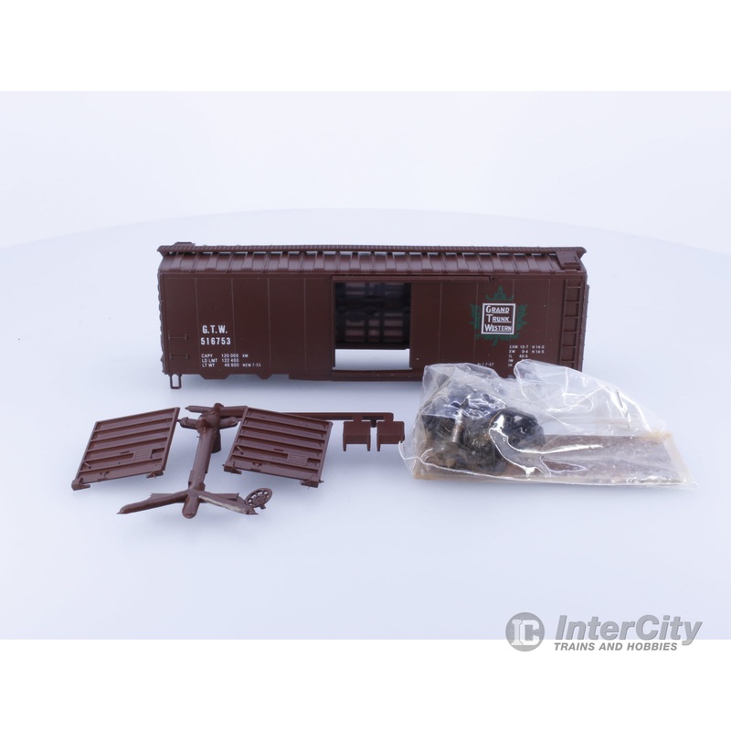 Con Cor 0001-9410 HO PS-1 Boxcar Kit Grand Trunk Western Grand Trunk Western (GTW) 516753