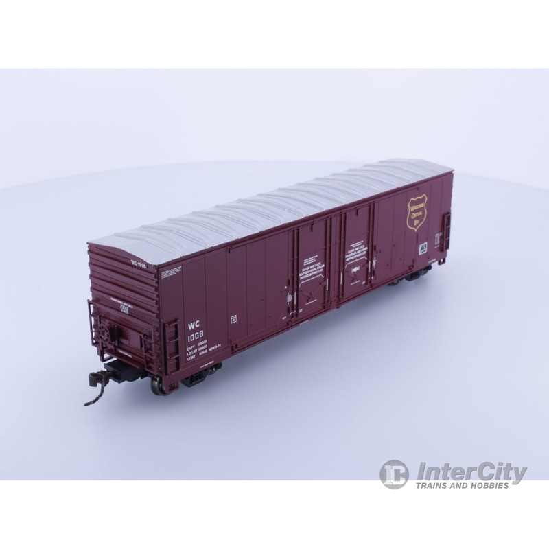 Athearn 91348 HO 50' Double Plug Door Boxcar Wisconsin Central (WC) WC 1008