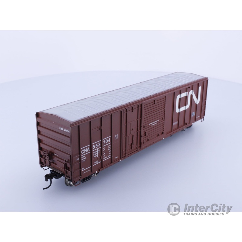 Athearn 92864 HO 50' FMC Exterior Post Combo Door Box Car Canadian National (CN) 553704