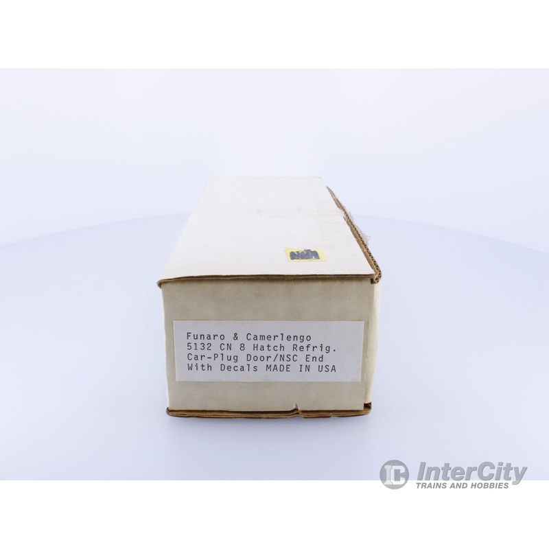 Funaro & Camerlengo HO 8 Hatch Refrigerator Car Canadian National (CN) 5132