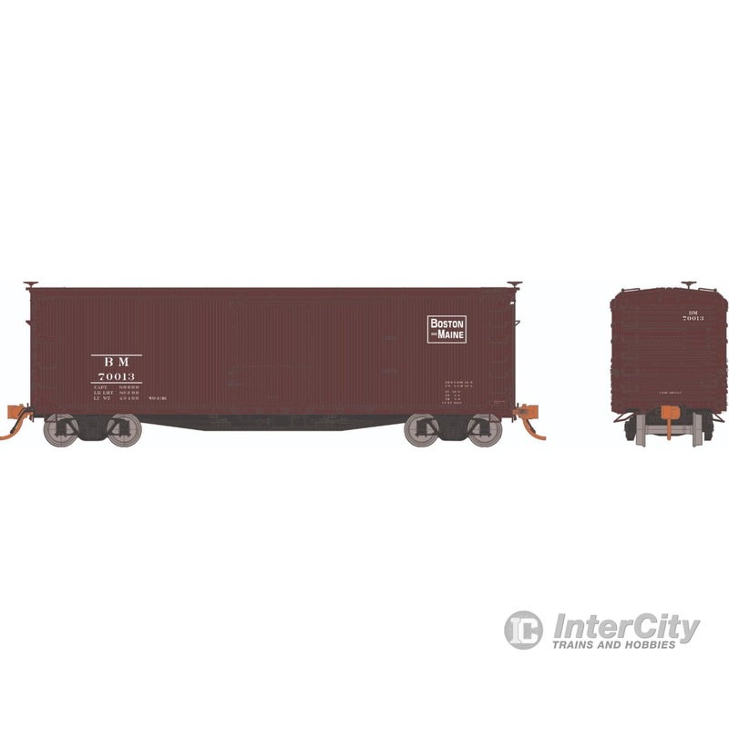 Rapido 130117A HO USRA Double-Sheathed Boxcar: Boston & Maine: Single Car #2
