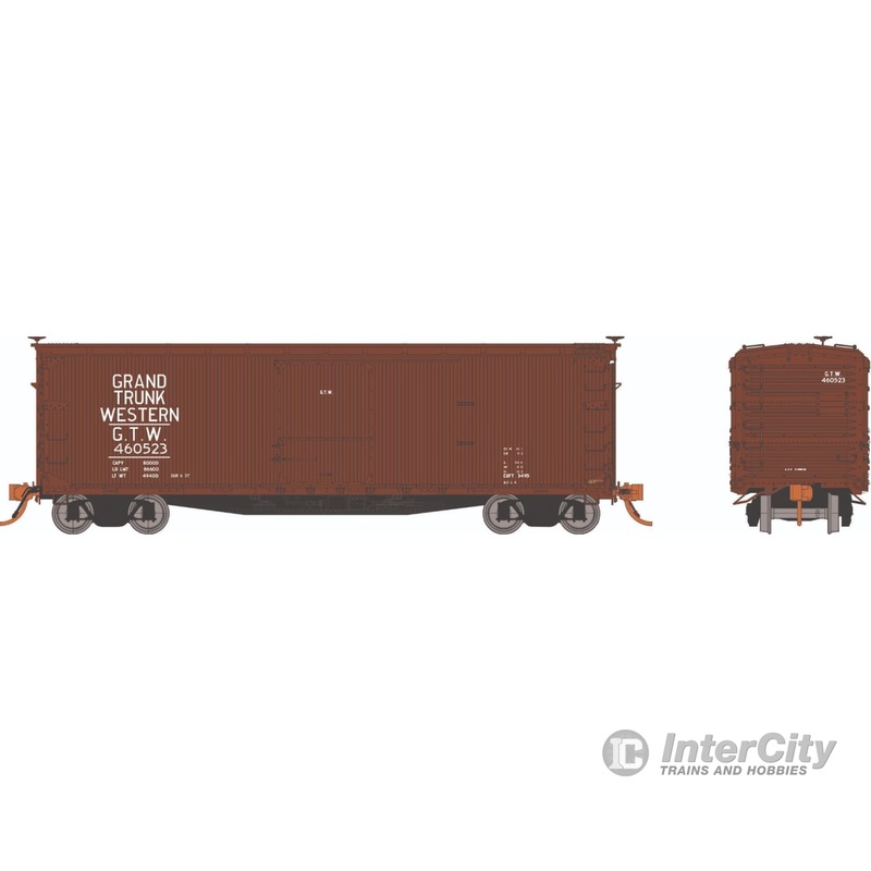 Rapido 130121A HO USRA Double-Sheathed Boxcar: Grand Trunk Western: Single Car