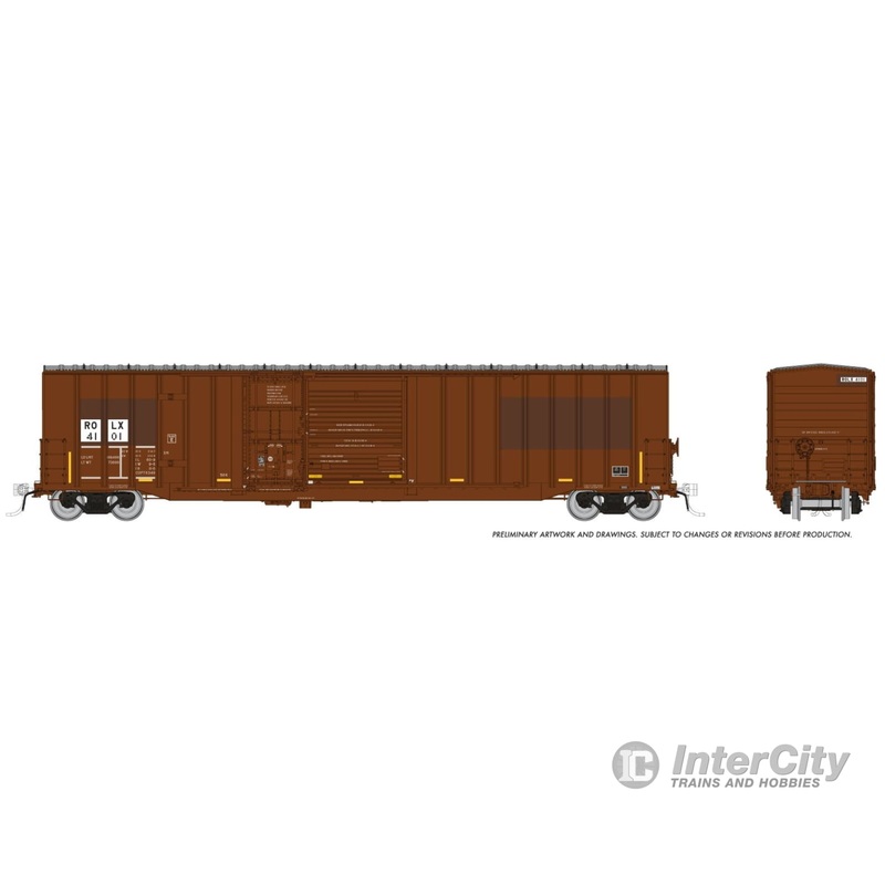 Rapido 193007 HO Trenton Works 6348 boxcar: Railroad Of Lies (ROLX): #4109 Single Car