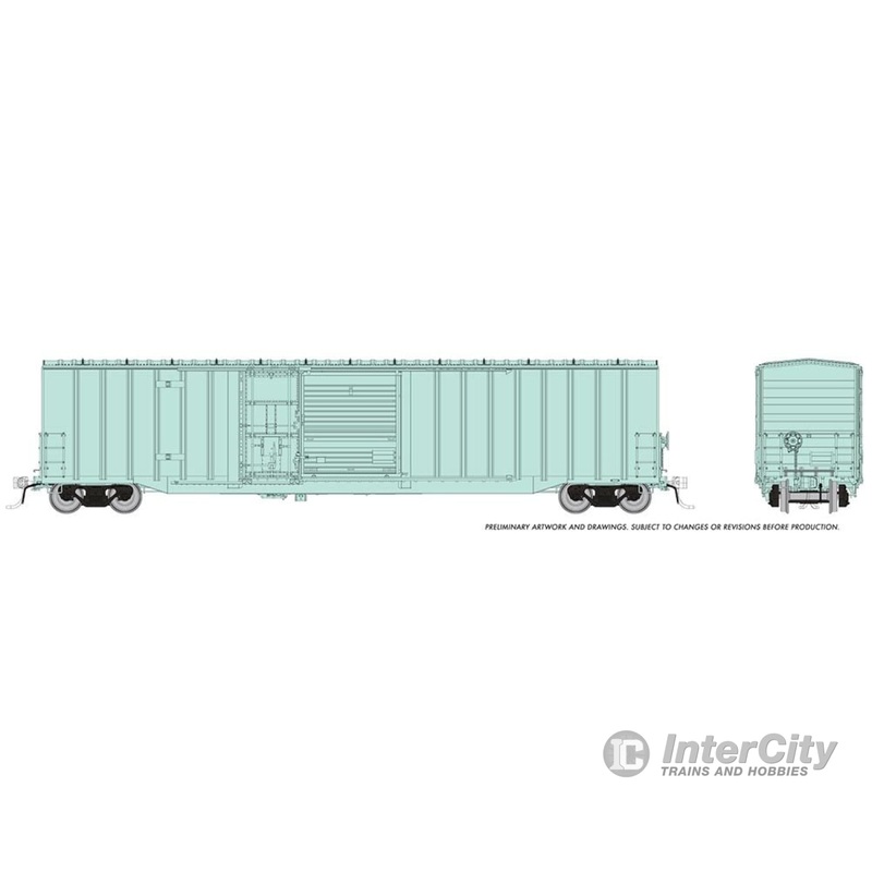 Rapido 193099 HO Trenton Works 6348 boxcar: Painted, Unlettered