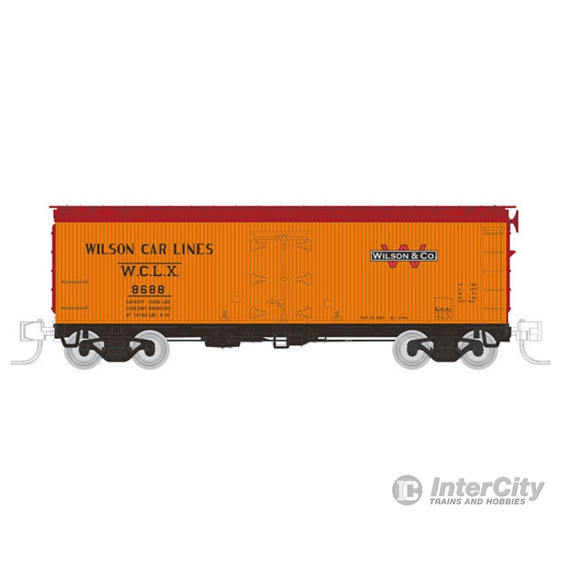 Rapido N 521043 GARX 37' Meat Reefer - Wilson & Co