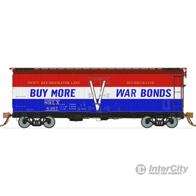 Rapido N 521901 GARX 37' Meat Reefer - SRLX - Buy War Bonds