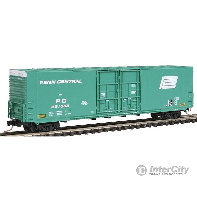Micro Trains N 10200090 60' Excess Height Boxcar -- Penn Central #221005